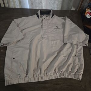 Beige Men's Windbreaker